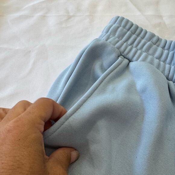 Fabletics Light Blue Joggers with FORWARD Graphic NWOT Size XXS - Picture 5 of 6